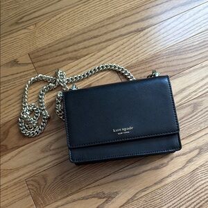 Kate Spade Black Crossbody Bag with Sleek Design